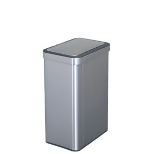 Современное сенсорное мусорное ведро экономичной линии EKO, модель EK9578MMT-70L, вид сбоку