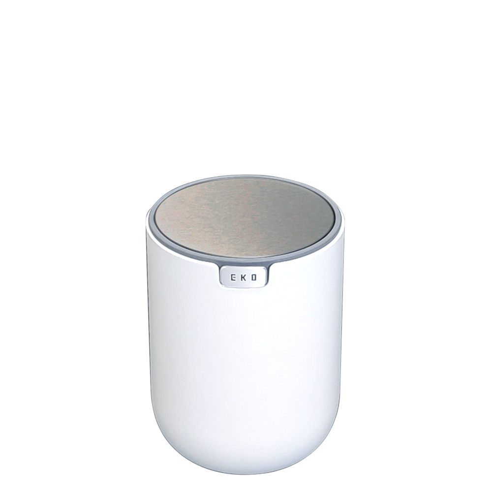 Премиальное настольное мусорное ведро EKO, модель EK9206-1.5L-WH